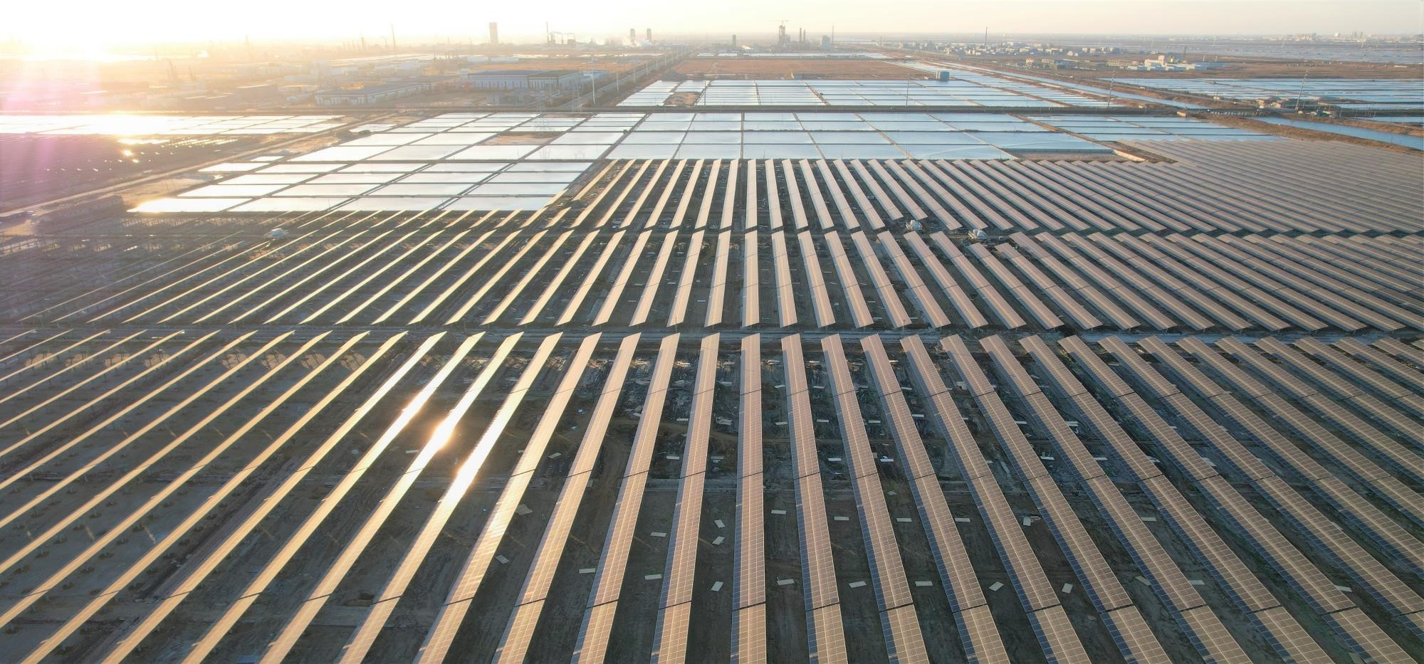 山东鲁北盐碱滩涂地国家风光大基地项目一期250MW项目